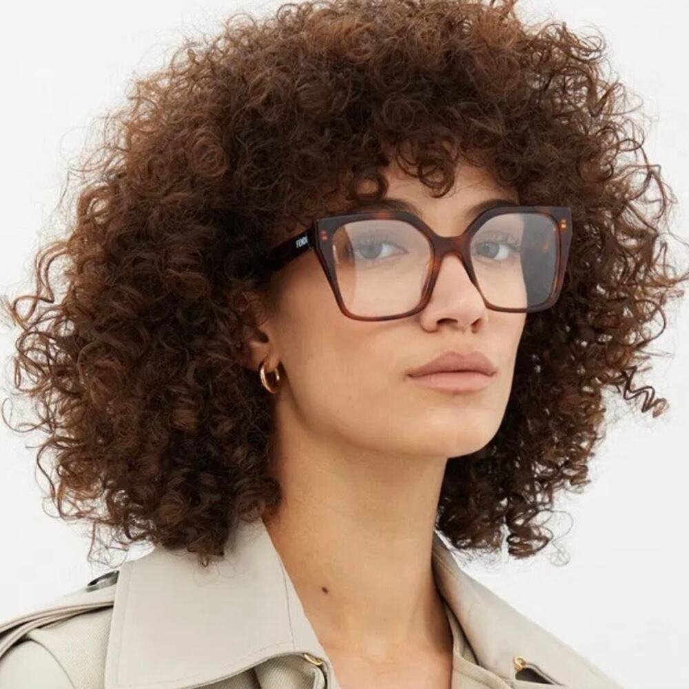 New, FENDI Eyeglasses FE50002I 053 Authentic